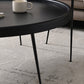 Scandinavian 3 Legs Coffee Table Round Wooden Coffee Table for Living Room Clearhalo 'Coffee & Accent Tables' 'Coffee Tables' 'coffee_tables' 'furn' 'furn_coffee_tables' 'Furniture' 'Living Room Furniture' 5786710