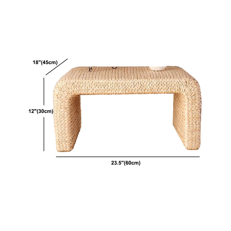 17.72 inch Wide Scandinavian Style Coffee Cocktail Table Wooden Coffee Table