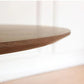 Scandinavian Coffee Cocktail Table Round Wooden Coffee Table Set for Living Room