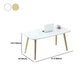 Tavolino moderno di legno rettangolare 16,5 "H 4 gambe tavolo da cocktail