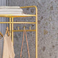 Industrial Hall Stand Metal Shelving Included Free Standing Entryway Kit Coat Hanger Clearhalo 'Entry & Mudroom Furniture' 'furn' 'furn_hall_tree_coat_racks' 'Furniture' 'Hall Trees & Coat Racks' 'hall_tree_coat_racks' 5787519