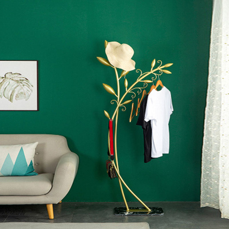 Extravaganter Hall Stand Metal Hallbaum mit Haken Kleiderbügel