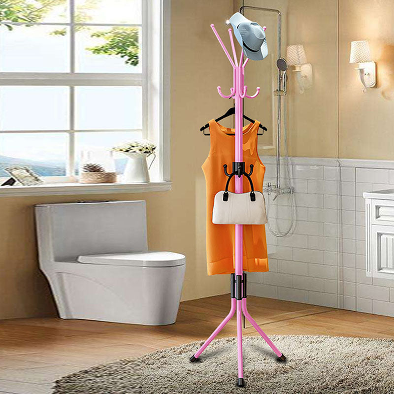 Zeitgenössischer Katastack Freistandard Haken Haken Metall Stativhalle Ständer