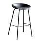 Faux Leather Armless Counter Stool Industrial Bristol Bucket Bar Chair Grey 1 Piece Clearhalo 'Bar Furniture' 'Bar Stools' 'bar_stools' 'furn' 'furn_bar_stools' 'Furniture' 'Kitchen & Dining Furniture' 5790397
