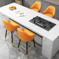 Modern Restaurant Armed Stool Matte Finish Leather Bar Stool Clearhalo 'Bar Furniture' 'Bar Stools' 'bar_stools' 'furn' 'furn_bar_stools' 'Furniture' 'Kitchen & Dining Furniture' 5790445
