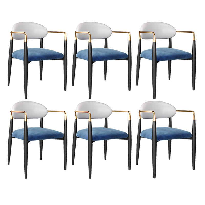 Sgabello da bar rettangolare con bracciolo industriale imbottito con schienale pieno