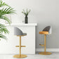 Adjustable Height Armless ar Chair Modern Upholstered Rotatable Bar Stool Clearhalo 'Bar Furniture' 'Bar Stools' 'bar_stools' 'furn' 'furn_bar_stools' 'Furniture' 'Kitchen & Dining Furniture' 5790759