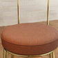 Industrial Low Back Counter Stool Armless Bar Chair with Metal Footrest