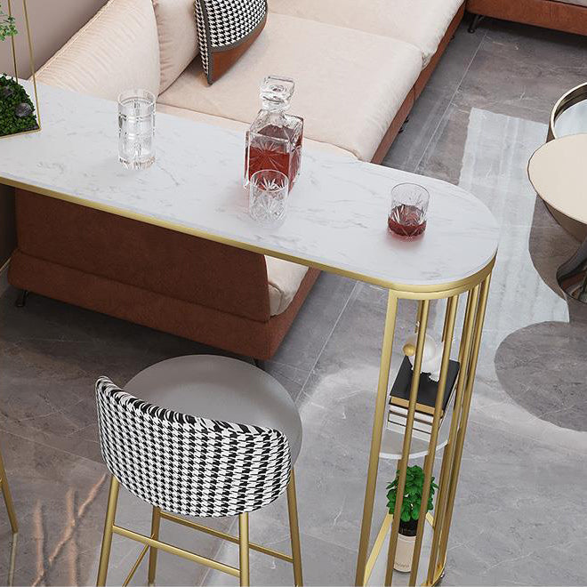 Living Room Stone Bistro Bar Desk Storage White Bistro Bar Height Cocktail Table