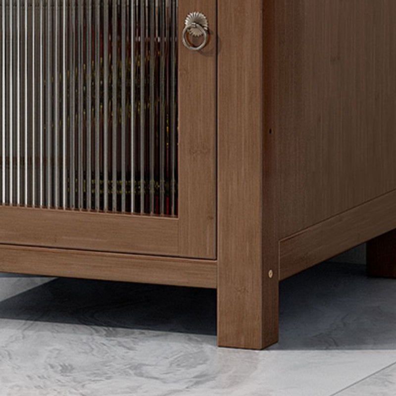 Wood Modern Wine Rack-12.4"L X 13.2"W Wine Rack Holder in Brown Clearhalo 'furn' 'furn_wine_racks' 'Furniture' 'Kitchen & Dining Furniture' 'Wine Racks' 'wine_racks' 5791971