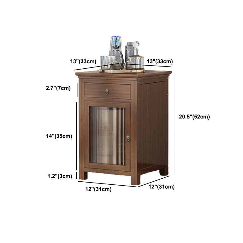 Wood Modern Wine Rack-12.4"L X 13.2"W Wine Rack Holder in Brown Clearhalo 'furn' 'furn_wine_racks' 'Furniture' 'Kitchen & Dining Furniture' 'Wine Racks' 'wine_racks' 5791978