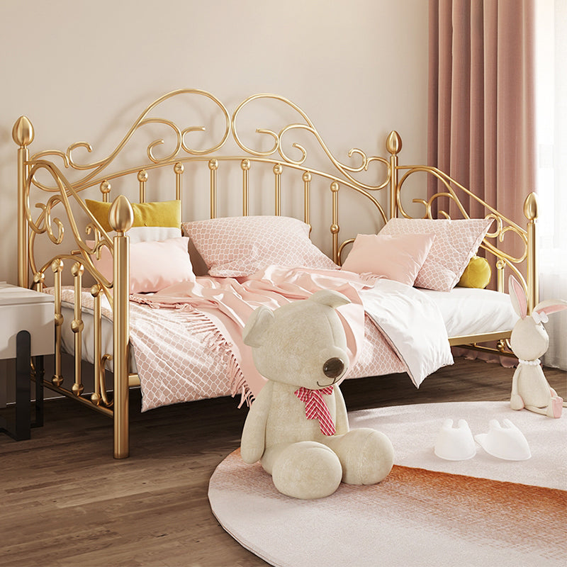 Cadre de lit métallique glamour 45 "de haut lit ouvert avec tête de lit