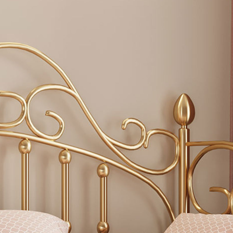 Cadre de lit métallique glamour 45 "de haut lit ouvert avec tête de lit