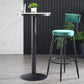 Industrial Metal Footrest Bar Chair Round Upholstered Bar Stool Clearhalo 'Bar Furniture' 'Bar Stools' 'bar_stools' 'furn' 'furn_bar_stools' 'Furniture' 'Kitchen & Dining Furniture' 5792345