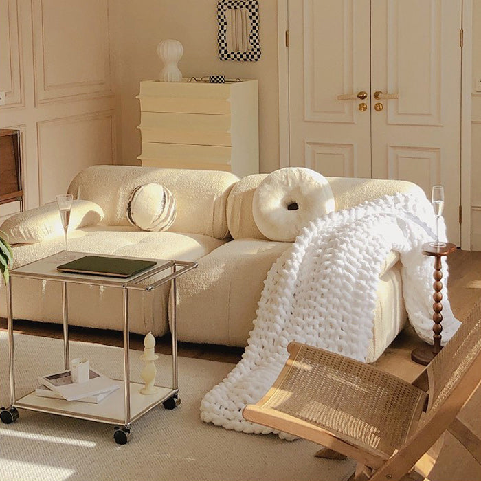 Mesa lateral de metal/vidrio rectangular con estilo moderno de base entre la base de la mitad del siglo