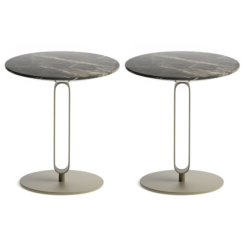 Design di base di base di piedistallo rotondo tavolo in legno solido tavolino in stile nordico