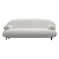 29.52" Wide Contemporary Sofa Recessed Arm Sofa for Living Room