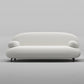 29.52" Wide Contemporary Sofa Recessed Arm Sofa for Living Room