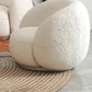 Contemporary Curved Wool Sofa Sloped Armed Sofa in White of 27.56" H Clearhalo 'furn' 'furn_sofas' 'Furniture' 'Living Room Furniture' 'Sofa' 'sofas' 5792882