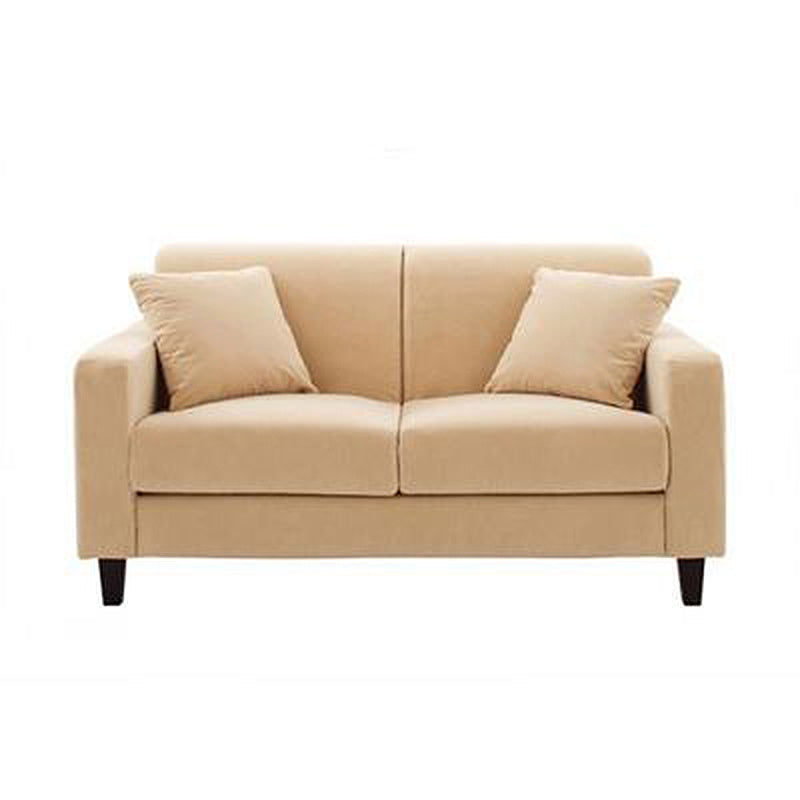 Contemporary Cushions Square Arm Living Room Stationary Seating