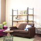 Contemporary Cushions Square Arm Living Room Stationary Seating