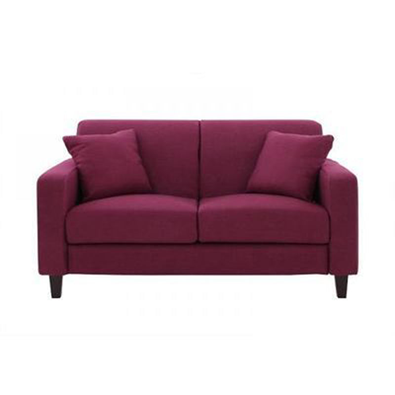 Contemporary Cushions Square Arm Living Room Stationary Seating