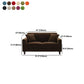 Contemporary Cushions Square Arm Living Room Stationary Seating