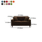 Contemporary Cushions Square Arm Living Room Stationary Seating