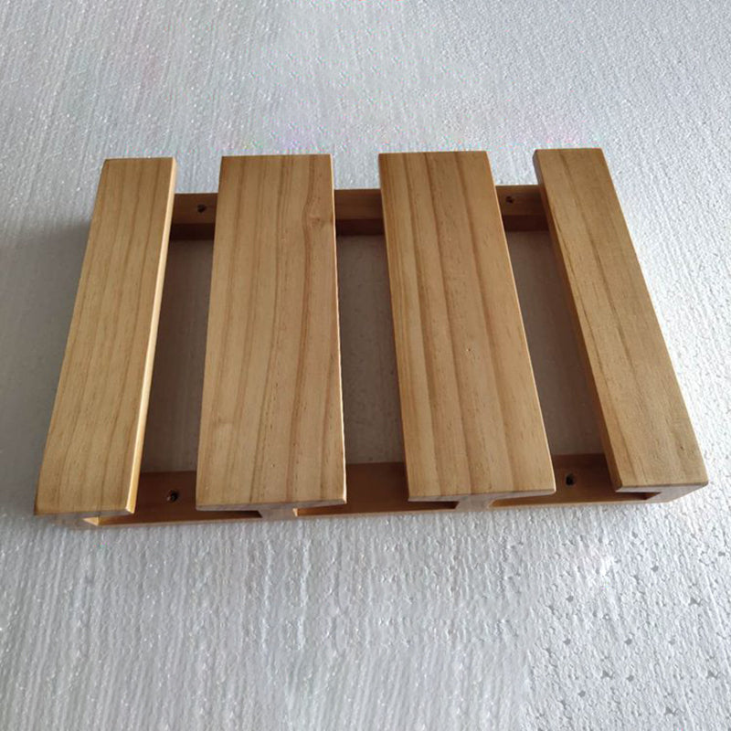 Porte-traits de bois massif et porte-tige.