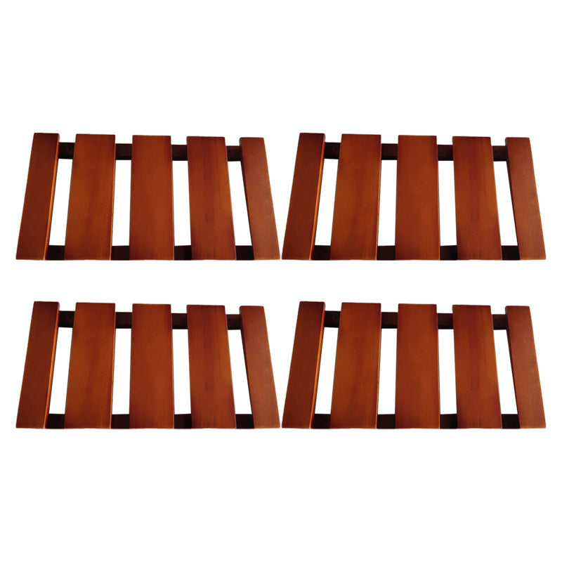 Guardería colgante de madera sólida y soporte de vástago de vidrio moderno