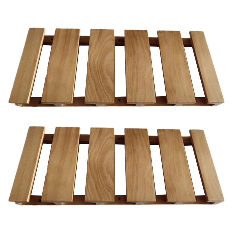 Guardería colgante de madera sólida y soporte de vástago de vidrio moderno