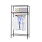Modern Style Wardrobe Metal 2-Teir Adjustable Shelves Wardrobe Closet Clearhalo 'Armoires & Wardrobes' 'armoires_wardrobes' 'Bedroom Furniture' 'furn' 'furn_armoires_wardrobes' 'Furniture' 5793571