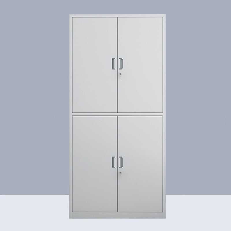 Contemporary Style Wardrobe Metal Wardrobe Closet with Doors