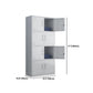 Contemporary Style Wardrobe Metal Wardrobe Closet with Doors