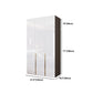 Contemporary Wooden Wardrobe White Colour Soft Close Door Wardrobe Closet Clearhalo 'Armoires & Wardrobes' 'armoires_wardrobes' 'Bedroom Furniture' 'furn' 'furn_armoires_wardrobes' 'Furniture' 5793719