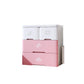 Plastic Storage Cabinet with Drawer Modern Wardrobe Armoire for Bedroom