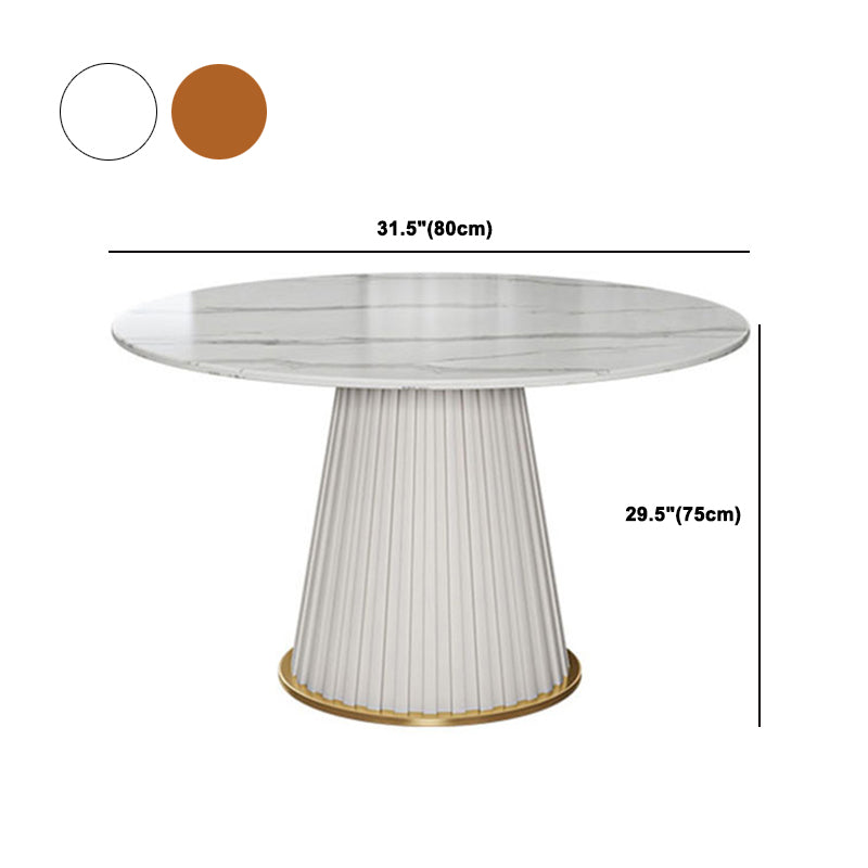 Glam glam glamour en pierre de salle à manger autour du 1/2/5/7 pièces