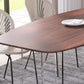 Contemporary Dining Set 1/2/4/5/6/7 Pcs Rectangle Dining Table with Windsor Chairs Clearhalo 'Dining Room Sets' 'Dining Tables & Seating' 'dining_room_set' 'furn' 'furn_dining_room_set' 'Furniture' 'Kitchen & Dining Furniture' 5796161