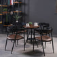 Modern Round Solid Wood Dining Set 1/2/3/4/5 Pieces Dining Set
