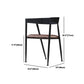 Modern Round Solid Wood Dining Set 1/2/3/4/5 Pieces Dining Set