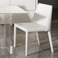 Modern Style Sintered Stone Dining Table Set White 1/4/6/7/8 Pieces Dining Set Clearhalo 'Dining Room Sets' 'Dining Tables & Seating' 'dining_room_set' 'furn' 'furn_dining_room_set' 'Furniture' 'Kitchen & Dining Furniture' 5796260