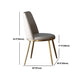 Glam White and Gold Dinette Set 1/4/5/7 Pieces Double Pedestal Dining Table Set Clearhalo 'Dining Room Sets' 'Dining Tables & Seating' 'dining_room_set' 'furn' 'furn_dining_room_set' 'Furniture' 'Kitchen & Dining Furniture' 5796344