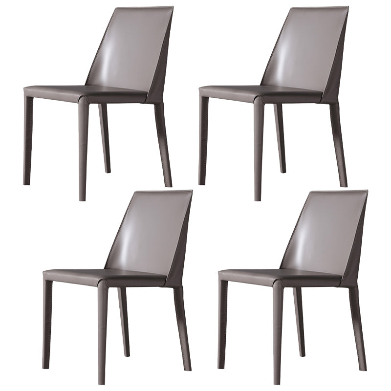 Juego de comedor interior moderno rectangular de piedra negra de 1/4/5/7 piezas