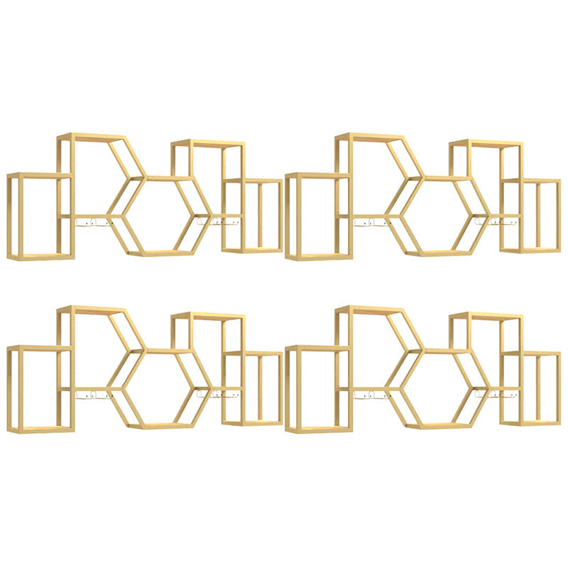 Bouteille de vin mural industriel et grille-vins en métal.