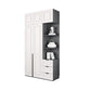 Modern Style Wooden Wardrobe Soft Close Door Wardrobe Closet with Drawer