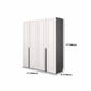 Modern Style Wooden Wardrobe Soft Close Door Wardrobe Closet with Drawer