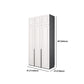 Modern Style Wooden Wardrobe Soft Close Door Wardrobe Closet with Drawer