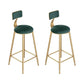 Glam 1/2/3 Pieces Bar Table Set Rectangle Stone Counter Table with Stools for Living Room Green 30"H Stools (Set of 2) Clearhalo 'Bar Furniture' 'furn' 'furn_home_bar_bar_sets' 'Furniture' 'Home Bars & Bar Sets' 'home_bar_bar_sets' 'Kitchen & Dining Furniture' 5796546