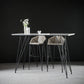 Modern Bar Table Set 1/2/3 Pieces Rectangle Stone Counter Table with High Stools Clearhalo 'Bar Furniture' 'furn' 'furn_home_bar_bar_sets' 'Furniture' 'Home Bars & Bar Sets' 'home_bar_bar_sets' 'Kitchen & Dining Furniture' 5796716