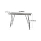 Modern Bar Table Set 1/2/3 Pieces Rectangle Stone Counter Table with High Stools Clearhalo 'Bar Furniture' 'furn' 'furn_home_bar_bar_sets' 'Furniture' 'Home Bars & Bar Sets' 'home_bar_bar_sets' 'Kitchen & Dining Furniture' 5796723